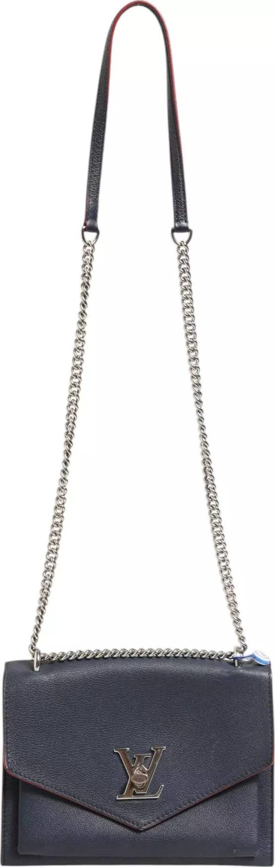 LOUIS VUITTON Mylockme Leather Chain Shoulder Bag